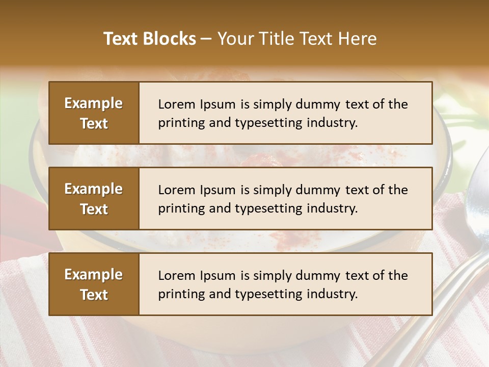 Ramadan Asian Lunch PowerPoint Template