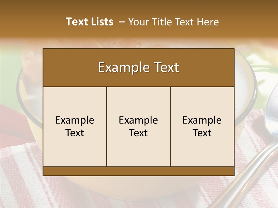 Ramadan Asian Lunch PowerPoint Template