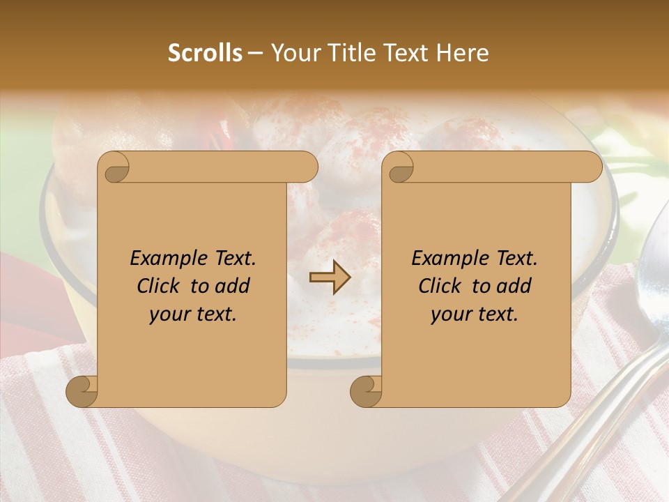 Ramadan Asian Lunch PowerPoint Template