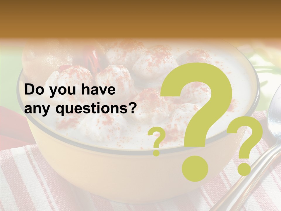 Ramadan Asian Lunch PowerPoint Template