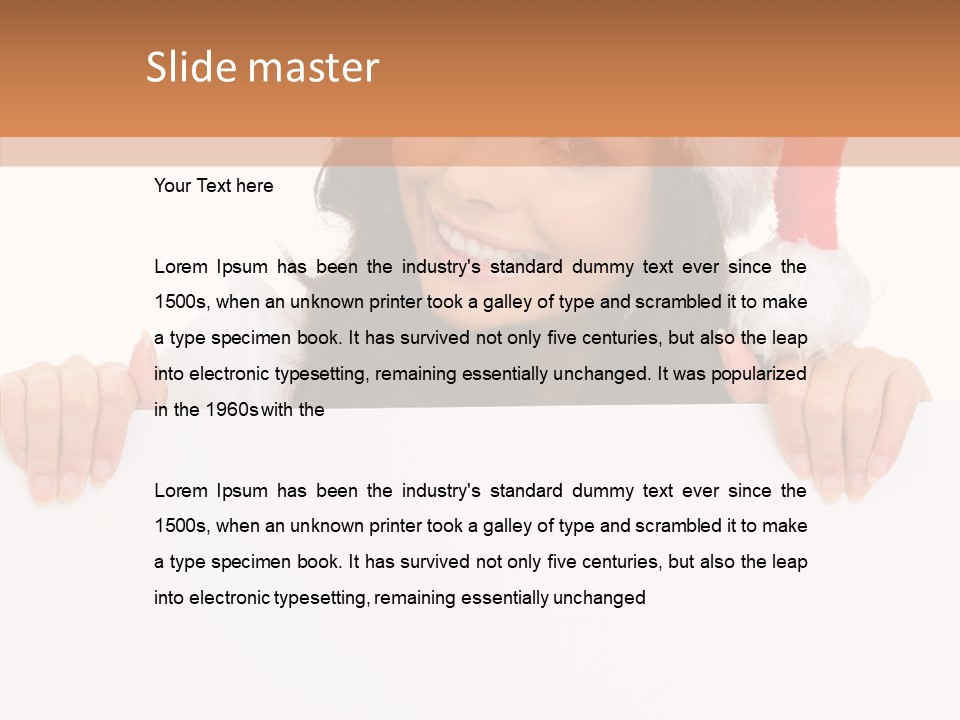 One Joy Red PowerPoint Template