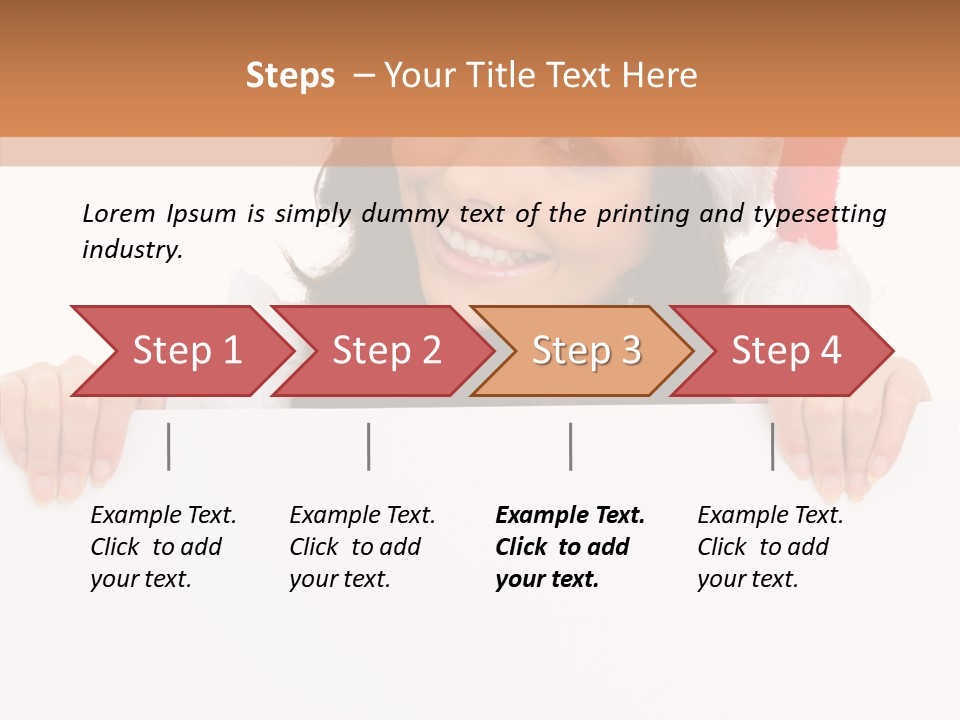 One Joy Red PowerPoint Template