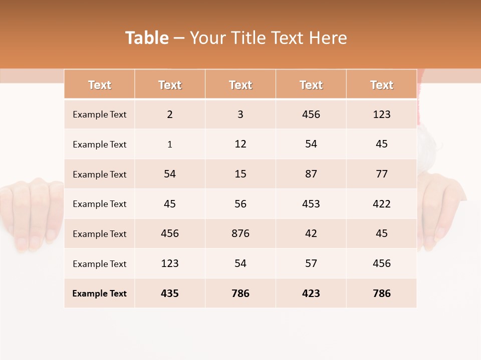 One Joy Red PowerPoint Template