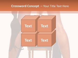 A Man Sitting On A Chair Next To A Woman PowerPoint Template