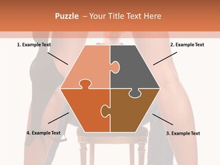 A Man Sitting On A Chair Next To A Woman PowerPoint Template