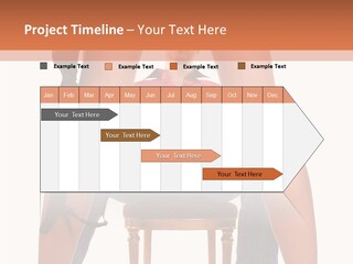 A Man Sitting On A Chair Next To A Woman PowerPoint Template