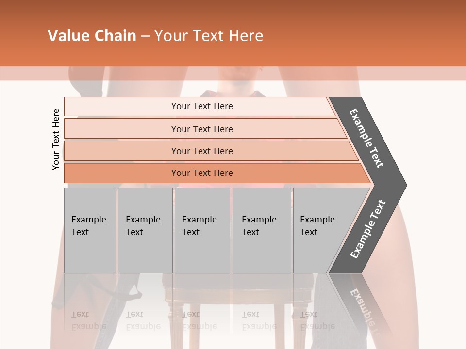 A Man Sitting On A Chair Next To A Woman PowerPoint Template