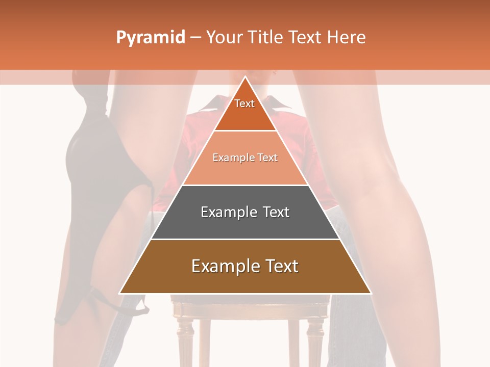 A Man Sitting On A Chair Next To A Woman PowerPoint Template