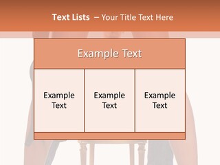 A Man Sitting On A Chair Next To A Woman PowerPoint Template