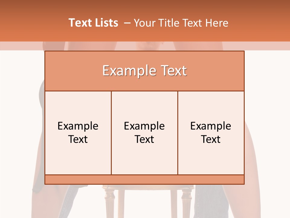 A Man Sitting On A Chair Next To A Woman PowerPoint Template