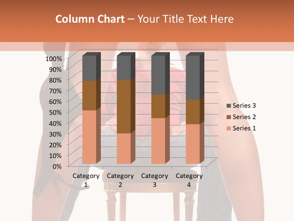 A Man Sitting On A Chair Next To A Woman PowerPoint Template