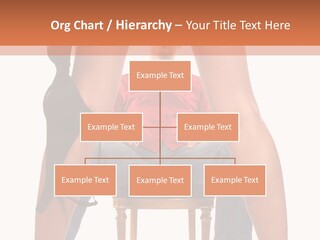A Man Sitting On A Chair Next To A Woman PowerPoint Template