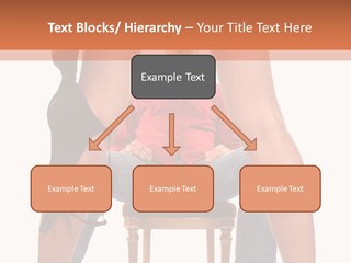 A Man Sitting On A Chair Next To A Woman PowerPoint Template