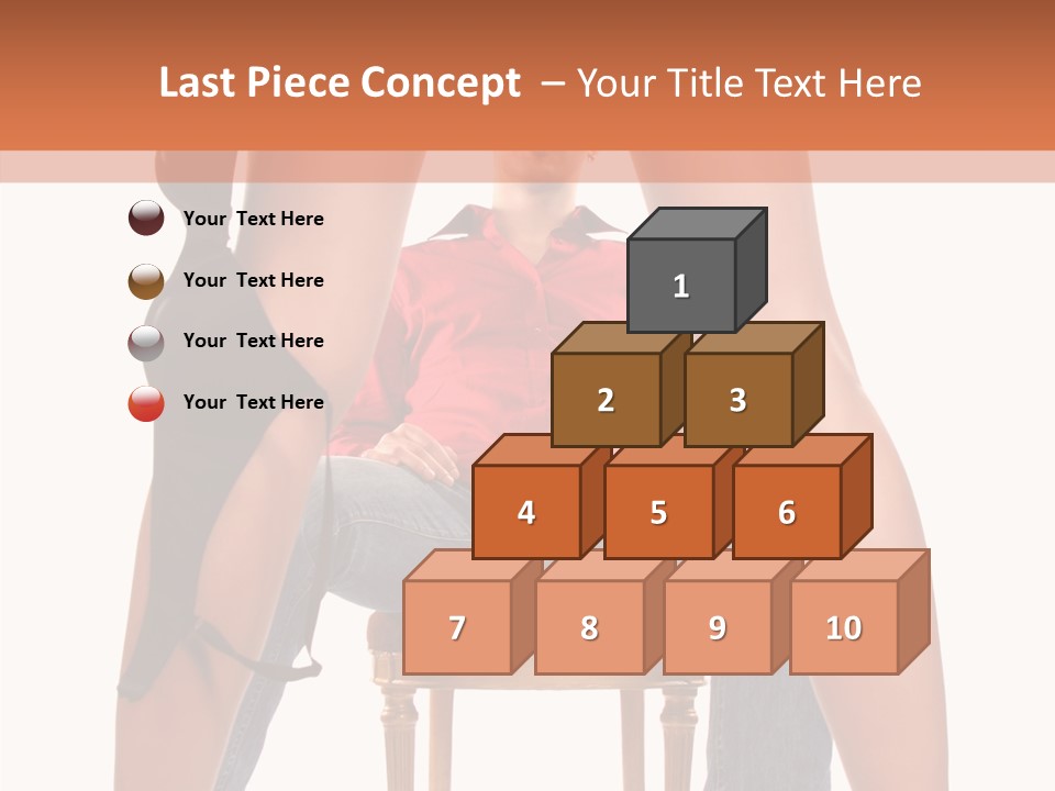 A Man Sitting On A Chair Next To A Woman PowerPoint Template
