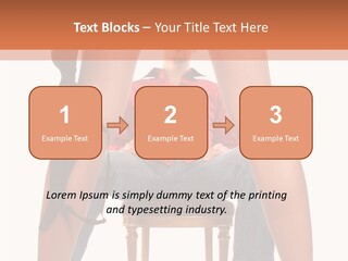 A Man Sitting On A Chair Next To A Woman PowerPoint Template