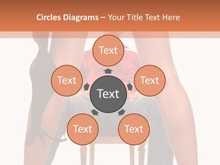 A Man Sitting On A Chair Next To A Woman PowerPoint Template