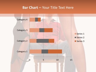 A Man Sitting On A Chair Next To A Woman PowerPoint Template
