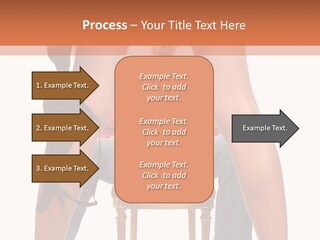 A Man Sitting On A Chair Next To A Woman PowerPoint Template