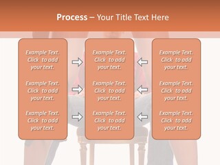 A Man Sitting On A Chair Next To A Woman PowerPoint Template