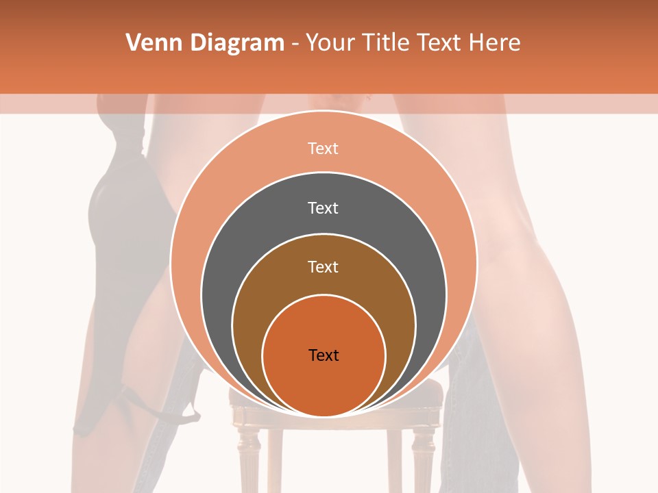 A Man Sitting On A Chair Next To A Woman PowerPoint Template