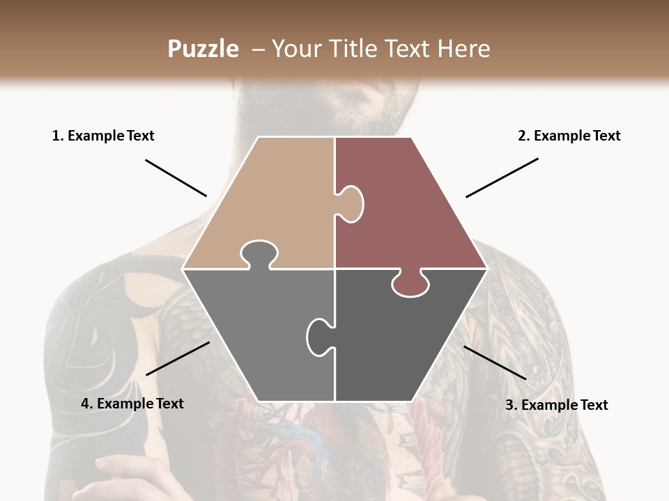 Caucasian Young   PowerPoint Template