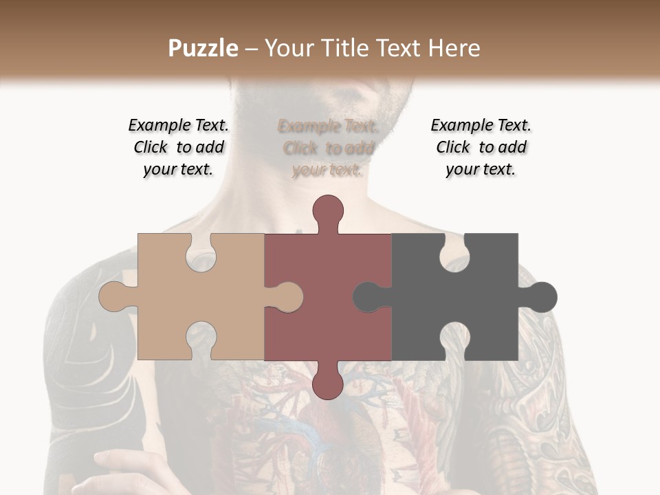 Caucasian Young   PowerPoint Template