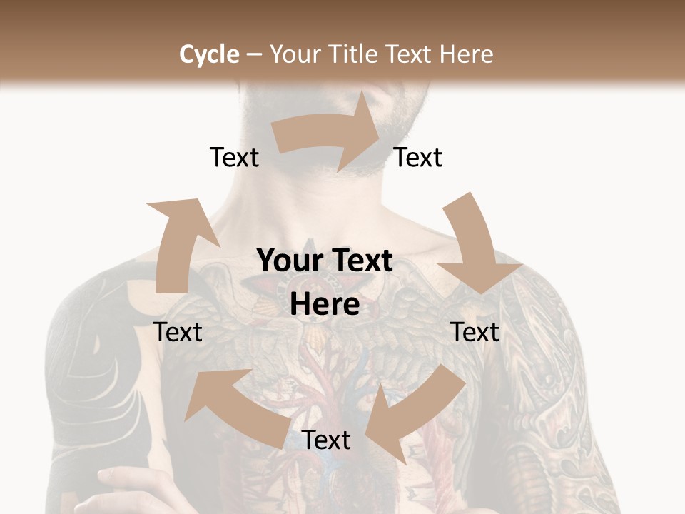Caucasian Young   PowerPoint Template
