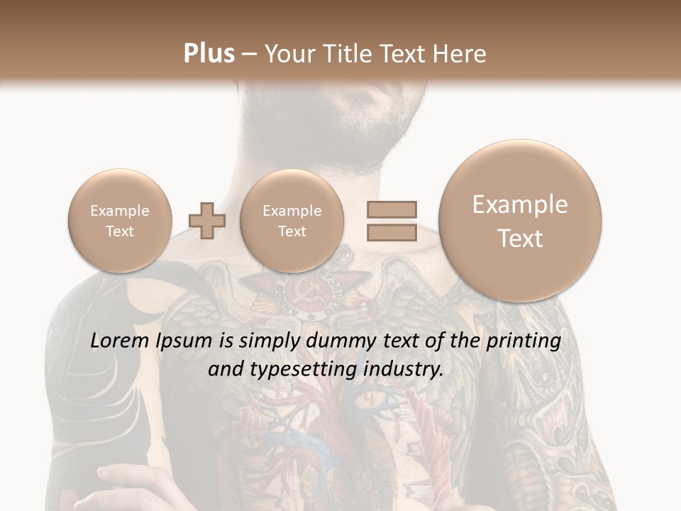 Caucasian Young   PowerPoint Template