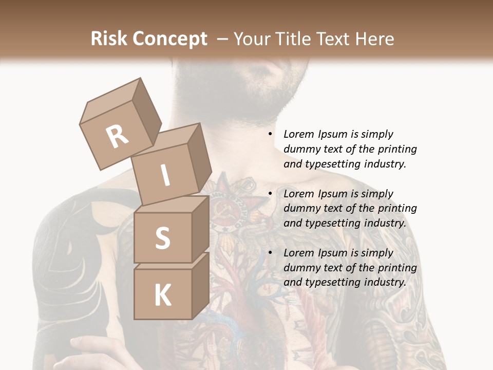 Caucasian Young   PowerPoint Template