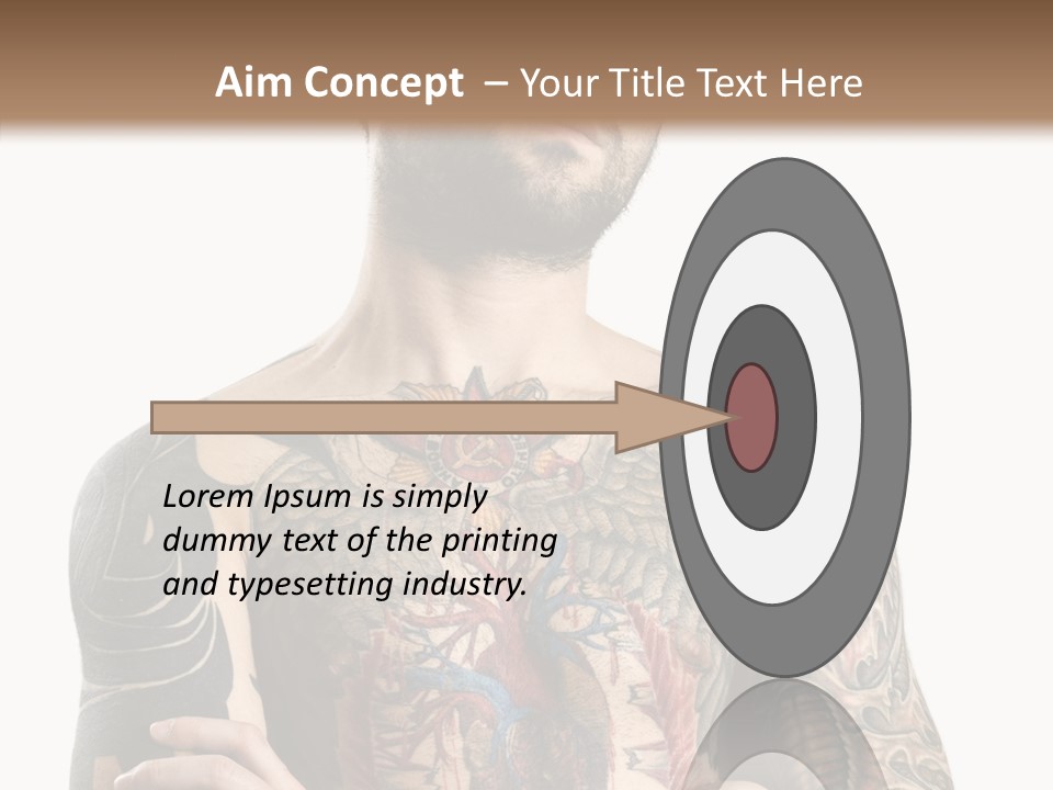 Caucasian Young   PowerPoint Template