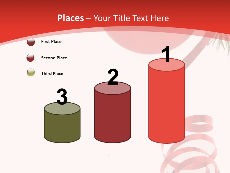 Ornament Beautiful Ball PowerPoint Template