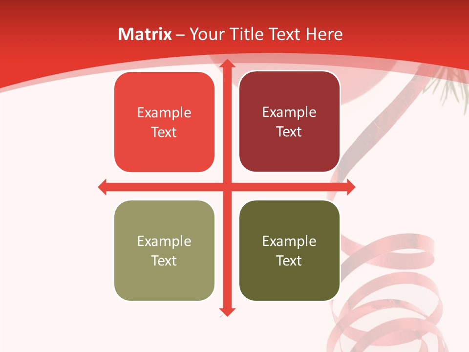 Ornament Beautiful Ball PowerPoint Template