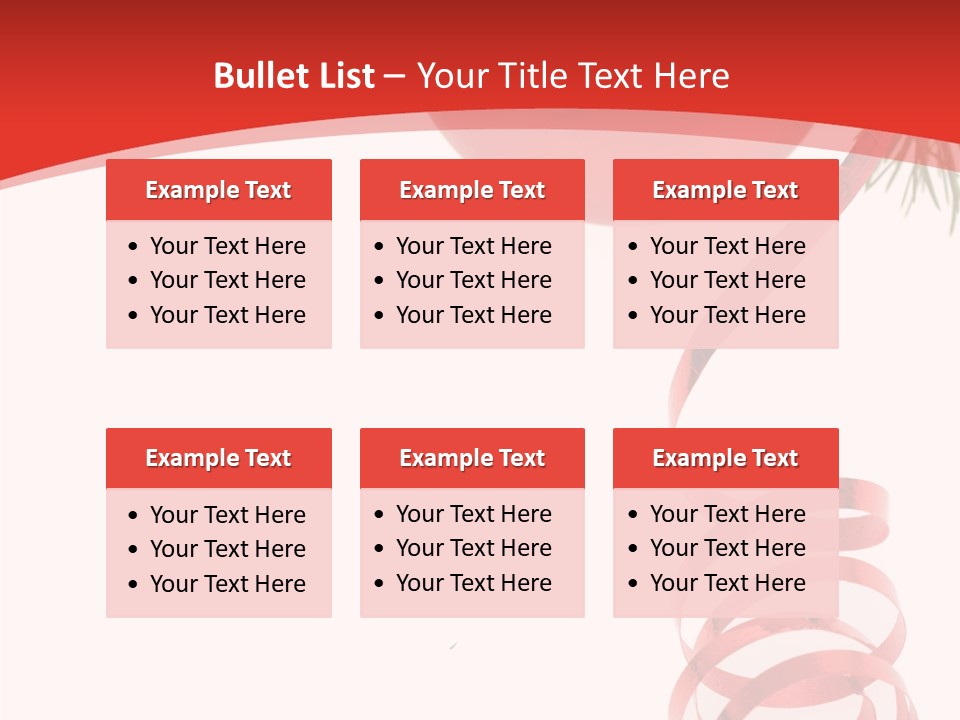 Ornament Beautiful Ball PowerPoint Template