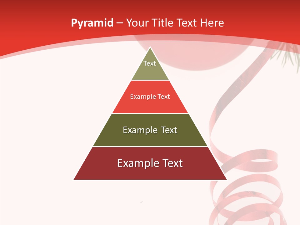 Ornament Beautiful Ball PowerPoint Template