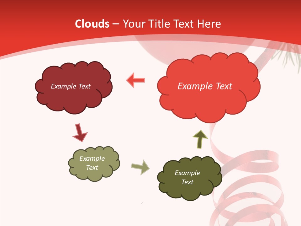 Ornament Beautiful Ball PowerPoint Template