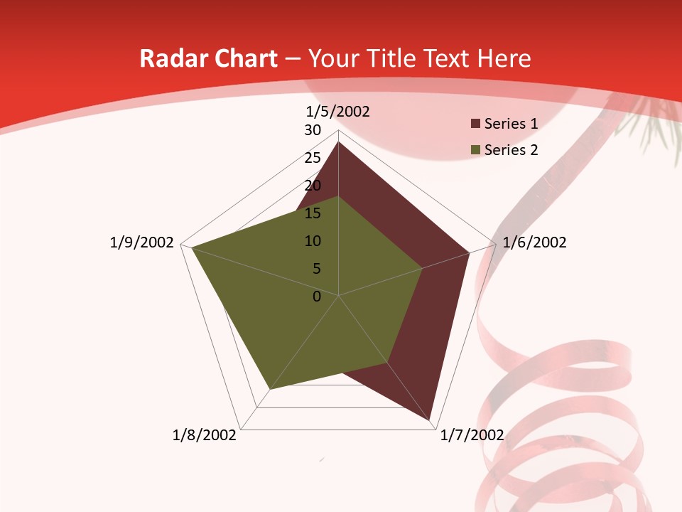 Ornament Beautiful Ball PowerPoint Template