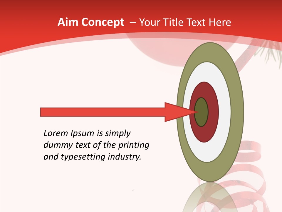 Ornament Beautiful Ball PowerPoint Template