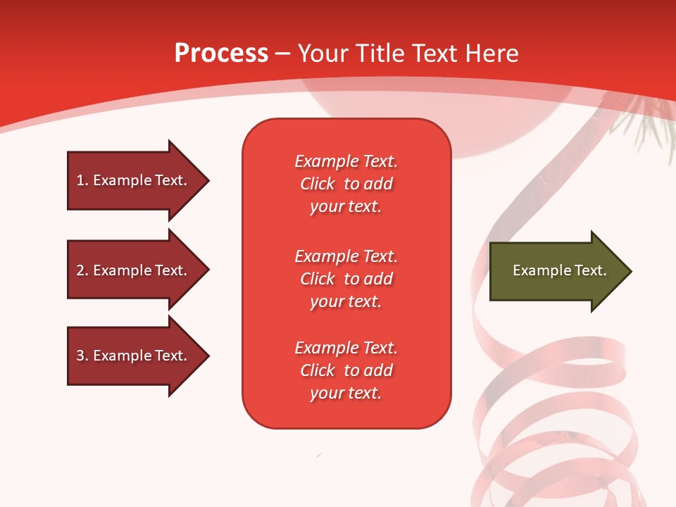 Ornament Beautiful Ball PowerPoint Template