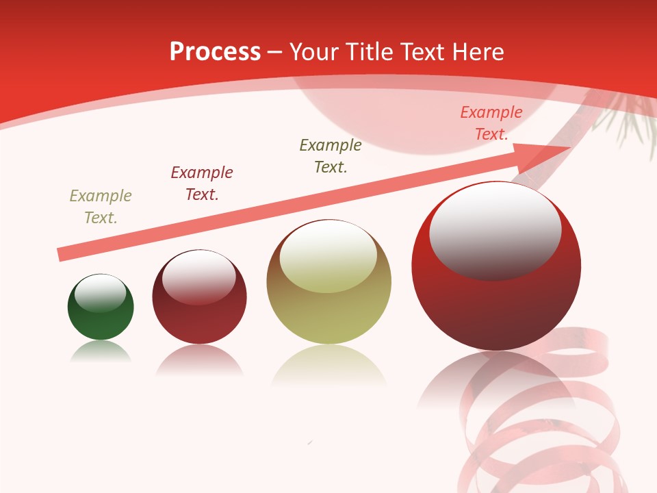 Ornament Beautiful Ball PowerPoint Template