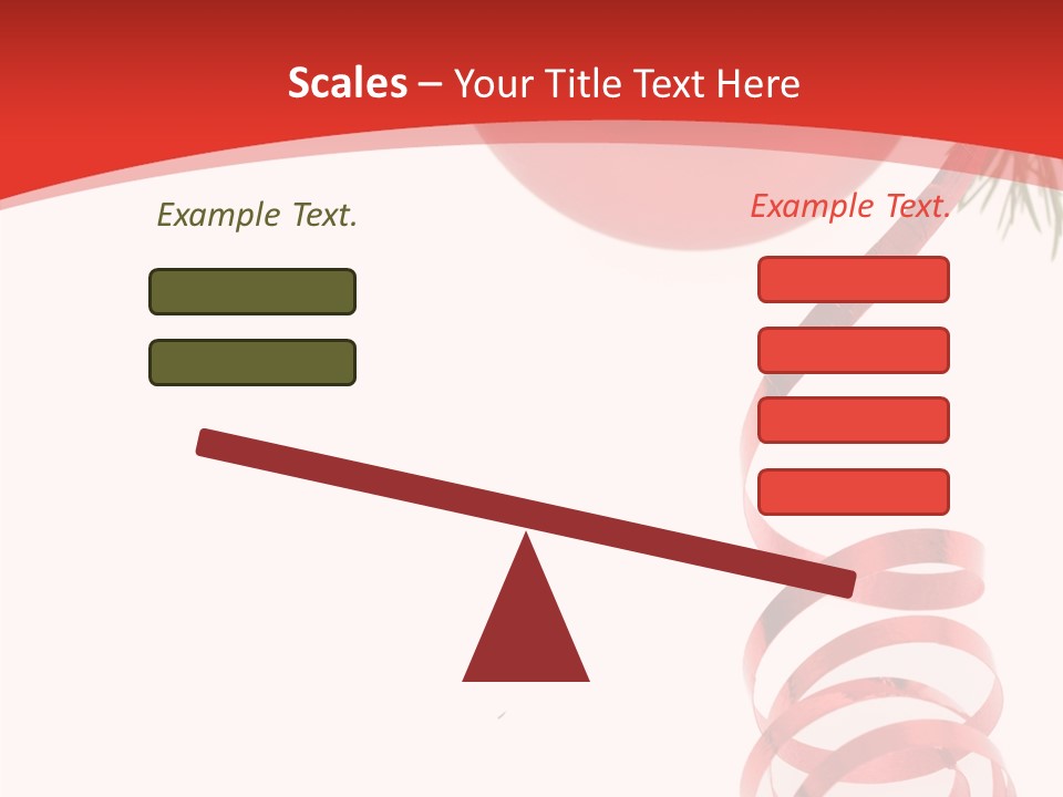 Ornament Beautiful Ball PowerPoint Template