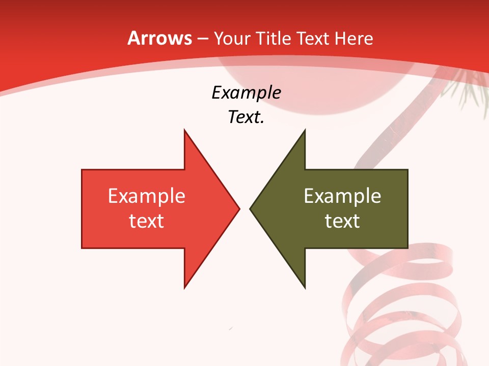 Ornament Beautiful Ball PowerPoint Template