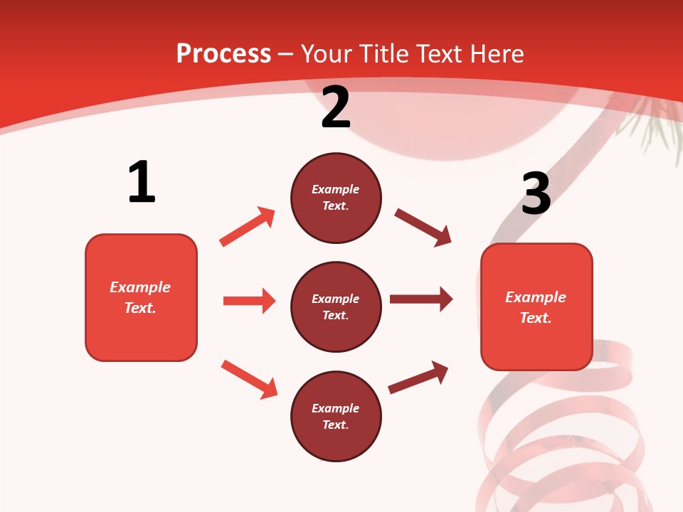 Ornament Beautiful Ball PowerPoint Template