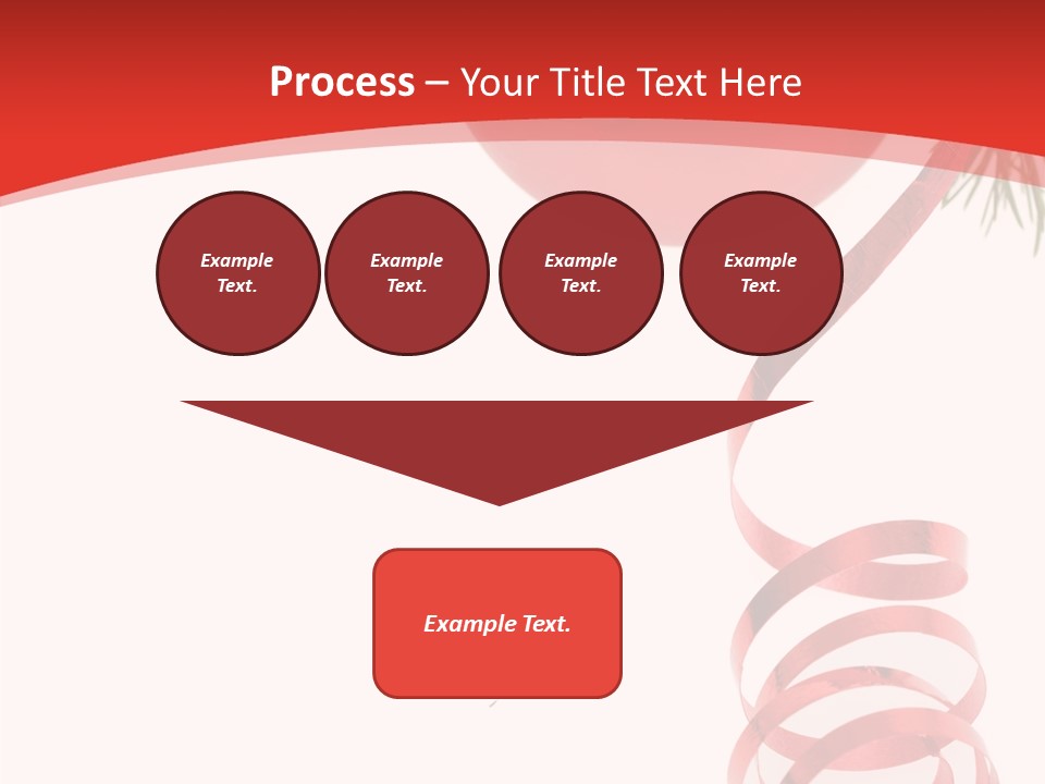 Ornament Beautiful Ball PowerPoint Template