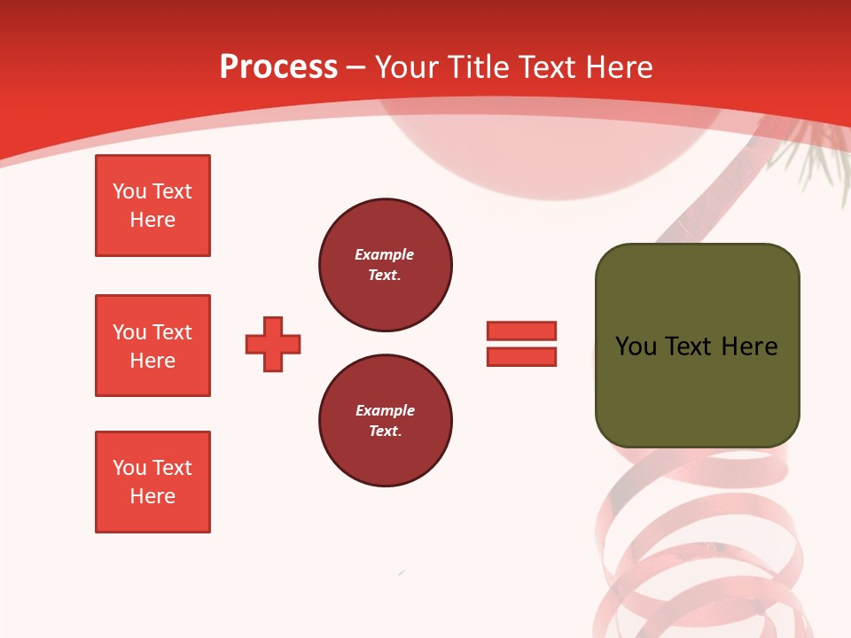 Ornament Beautiful Ball PowerPoint Template