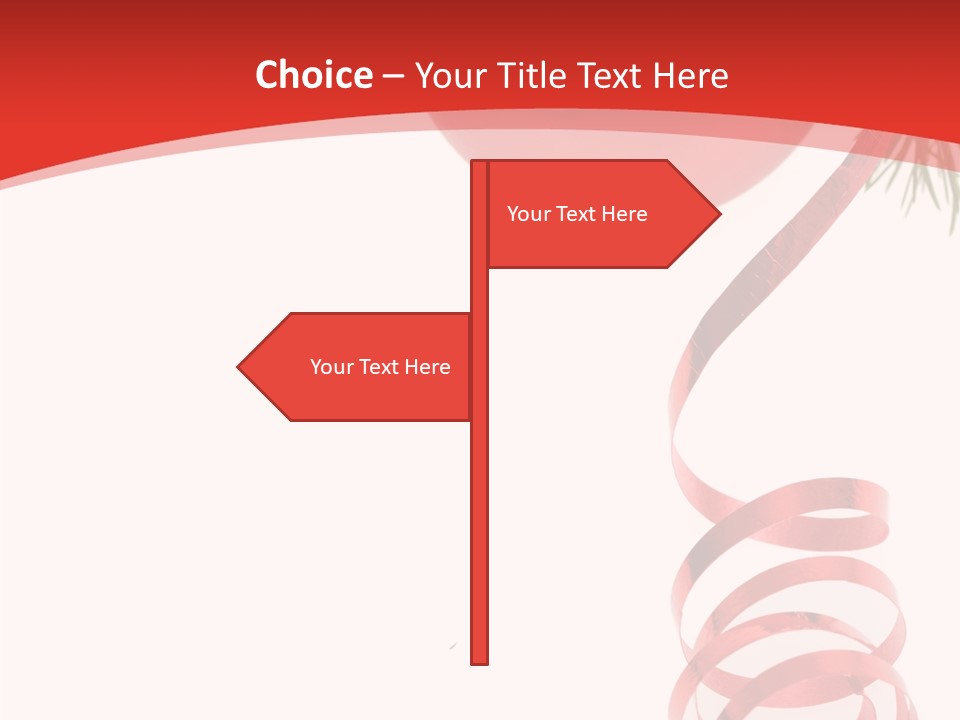 Ornament Beautiful Ball PowerPoint Template