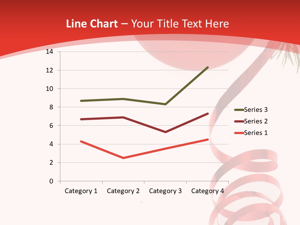 Ornament Beautiful Ball PowerPoint Template