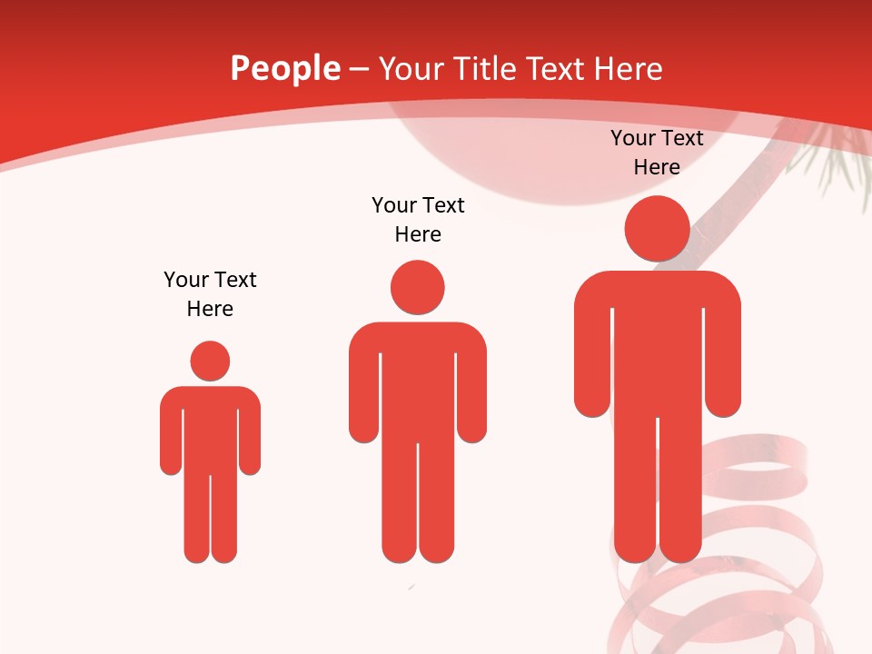 Ornament Beautiful Ball PowerPoint Template