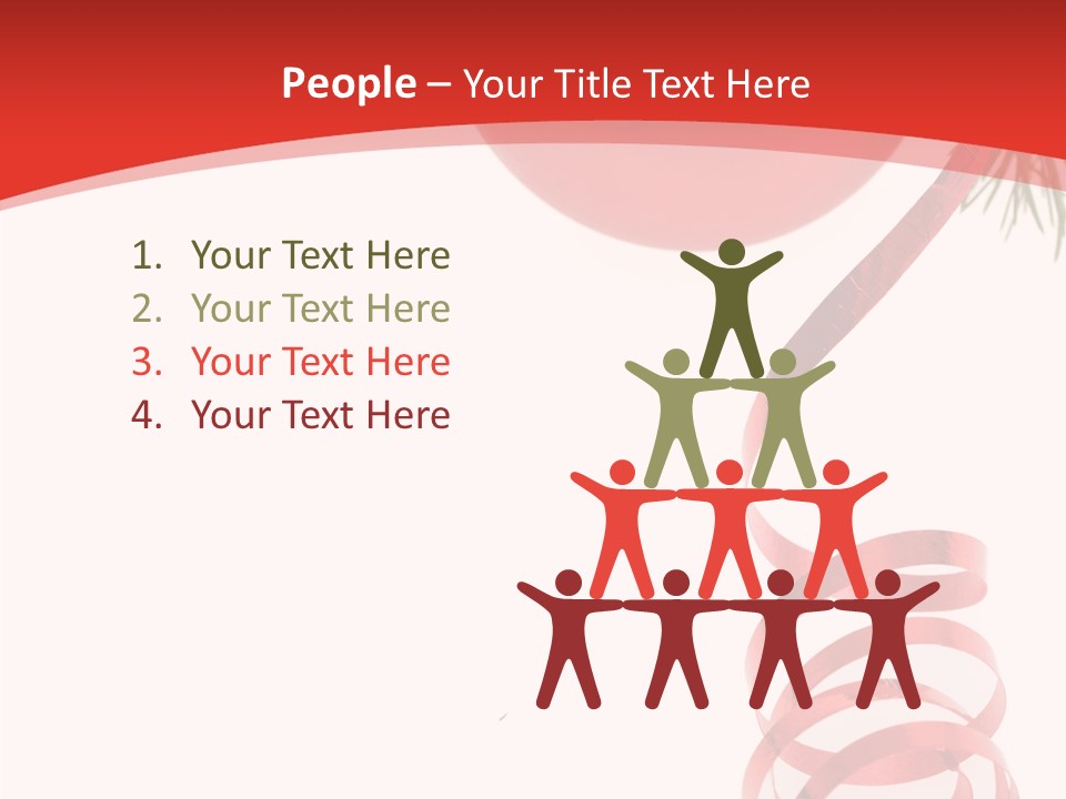 Ornament Beautiful Ball PowerPoint Template