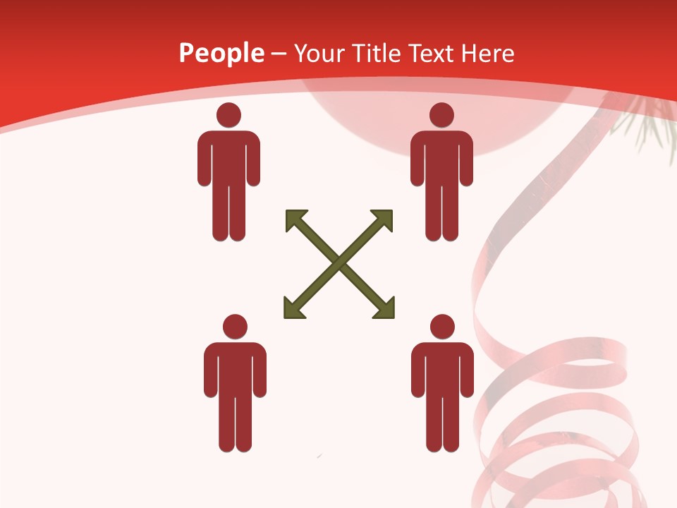 Ornament Beautiful Ball PowerPoint Template