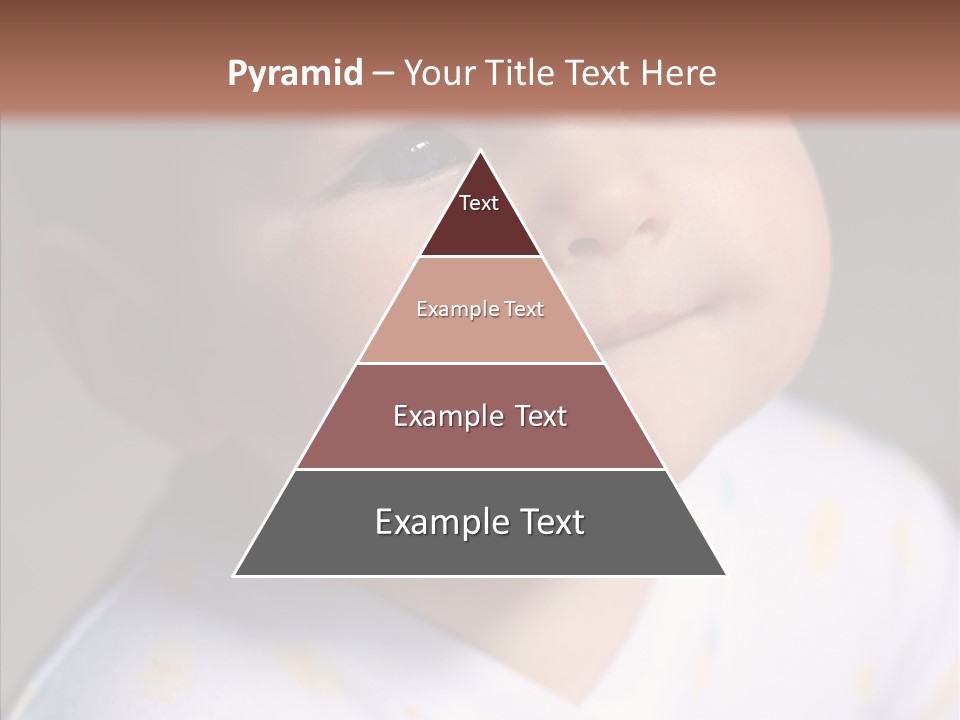 Blue Sunlight Eye PowerPoint Template